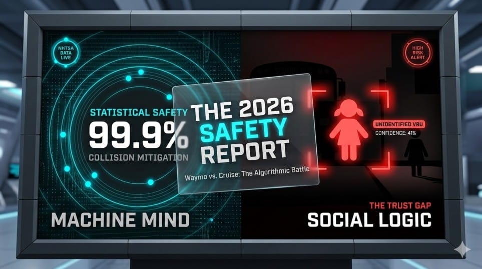 The 2026 Autonomous Safety Report: Waymo, Cruise, and the Algorithmic Trust Gap